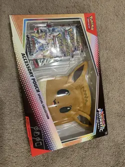 Pokemon TCG Prismatic Evolutions Accessory Eevee Pouch Special Collection Box - Image 3