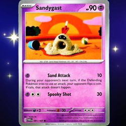 Sandygast - Common - Pokemon TCG Scarlet & Violet Twilight Masquerade #091/167 - Image 1