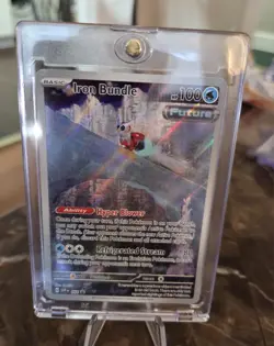 2023 Pokemon Paradox Rift IRON BUNDLE Black Star Promo #066 - Image 1