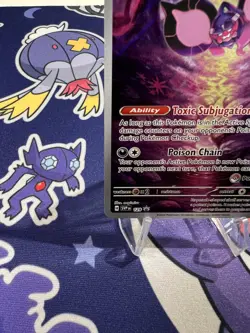 Pecharunt #129 Shrouded Fable Pokemon Center Exclusive Stamped Promo Near Mint - Image 3
