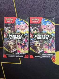 2x Perfect Order Booster Bundles Pokemon TCG - Brand New & Sealed - Image 1