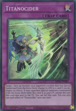 MP21-EN087 TITANOCIDER SUPER RARE 1ST EDITION NEAR MINT YuGiOh TCG - Image 1