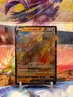 Hisuian Arcanine V - 090/195 - Silver Tempest - Ultra Rare | Pokemon TCG | NM - Image 1