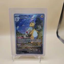 2026 Pokemon Chaos Rising #090/086 Ampharos Illustration Rare FA AB553 - Image 1