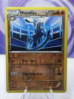 Pokemon Mienshao - 57/111 - Reverse Holo - XY Furious Fists - Image 1