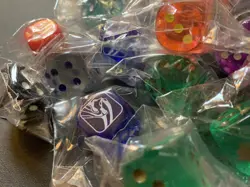 Yu-Gi-Oh TCG assorted common dice 24 sealed pieces variety pack. - Image 2