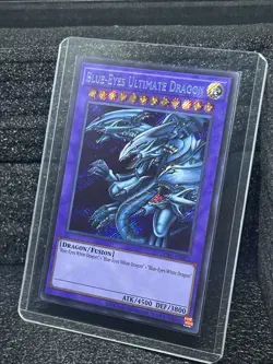 Konami Yu-Gi-Oh! Blue-Eyes Ultimate Dragon LCKC-EN057 Secret Rare Foil English - Image 2