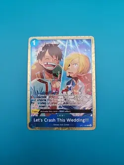One Piece Premium Collection OP11-060 Let's Crash This Wedding! (Alt Art) - Image 1