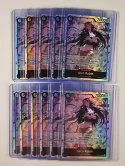 [11] NICO ROBIN OP12-087 ONE PIECE CARD GAME STRAW HAT CREW CHARACTER LOT Q4856 - Image 1