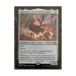 x1 MtG Liberator, Urza's Battlethopter BRO 237 Rare single card - Image 1