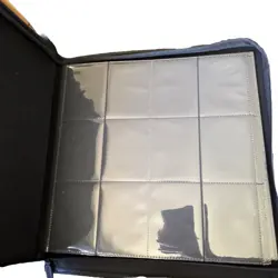 trading card binder with zipper - Image 2