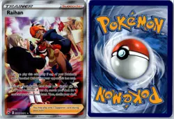 Pokemon Card - Raihan GG65/GG70 Crown Zenith Galarian Gallery Ultra Rare NM - Image 3