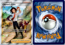Pokemon Card - Cheren's Care GG58/GG70 Crown Zenith Galarian Gallery NM - Image 3