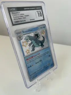 Baxcalibur Pokemon Card 2024 Paldean Fates 130/091 Shiny Holo CGC 10 - Image 3