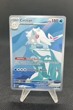 Cetitan 201/191 Sv08: Surging Sparks Holo Full Art Pokemon Card - Image 1