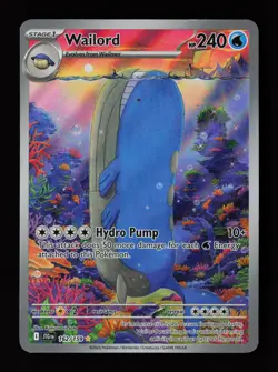 Wailord 162/159 Holo SV09: Journey Together Pokemon Card - Image 1