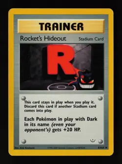 Rocket's Hideout 63/64 Uncommon Neo Revelation Pokemon Card - Image 1