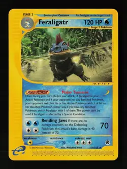 Feraligatr 47/165 Non Holo Rare Expedition Pokemon Card - Image 1