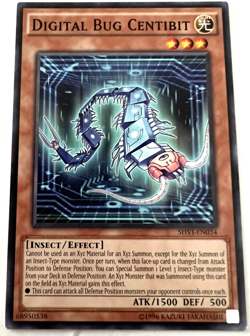YuGiOh! - Digital Bug Centibit - SHVI-EN034 - Unlimited - Common - Image 1