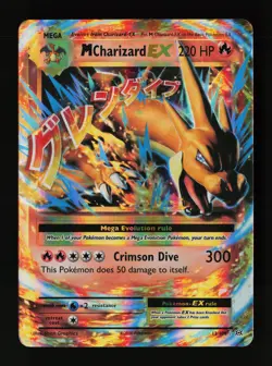 M Charizard EX 13/108 Ultra Rare XY - Evolutions Pokemon Card - Image 1