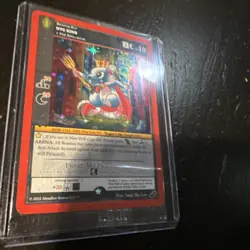 2022 Metazoo TCG NYC King Times Square Promo Card Sealed - Exclusive Rat King - Image 5