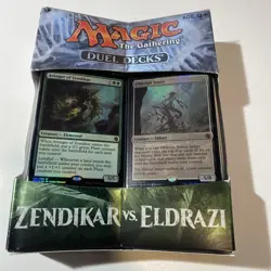 Duel Decks ~ ZENDIKAR vs ELDRAZI MtG sealed Two 60 Card Theme Deck Magic WotC - Image 1