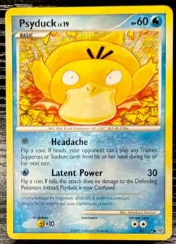 Psyduck 87/127 2009 Platinum Regular Common Pokemon Card - Image 1