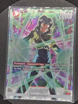 Dragon Ball Fusion World Card FS01-06 Android 17 C - Image 1