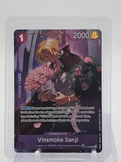 VINSMOKE SANJI ONE PIECE CARD GAME OP10-063 TWO LEGENDS RARE Q3878 - Image 1