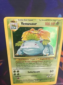 Venusaur 18/110 Legendary Collection Holo MISCUT CARD 2002 - Image 4