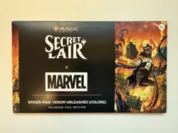 Secret Lair x Marvel's Spider-Man: Venom Unleashed (Colors) Foil Edition Sealed - Image 1