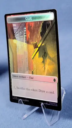 MTG FOIL {Clue Token} {Treasure Token} NM - Teenage Mutant Ninja Turtles 🔮 B - Image 3