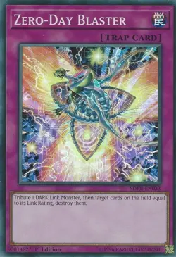 SDRR-EN033 ZERO-DAY BLASTER SUPER RARE 1ST EDITION NEAR MINT YuGiOh TCG - Image 1