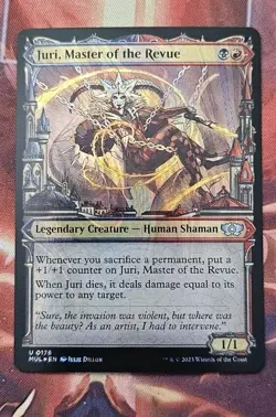 MTG Juri, Master of the Revue Multiverse Legends 0176 Halo Foil Uncommon - Image 1