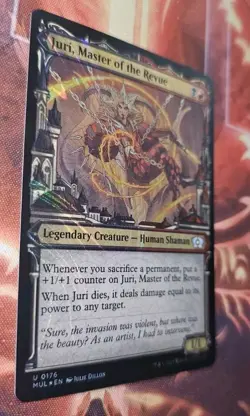 MTG Juri, Master of the Revue Multiverse Legends 0176 Halo Foil Uncommon - Image 2