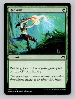 Reclaim 195 The List Reprints Magic The Gathering NM - Image 1