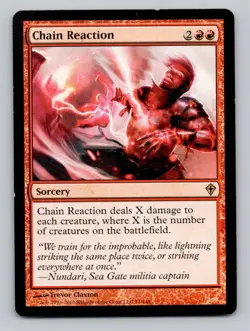 Chain Reaction 74 Worldwake Magic The Gathering NM - Image 1