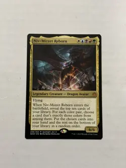 Niv-Mizzet Reborn M War of the Spark 208 LP MTG Magic the gathering magic - Image 1