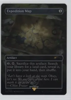 Uncharted - Expedition Map Foil Magic: Secret Lair Drop Series #7053 - Image 1