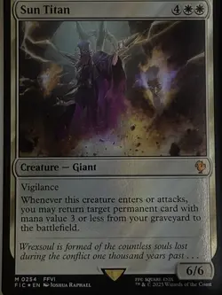 Sun Titan Surge Foil M Commander: FINAL FANTASY 254 NM - Image 1