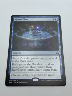 Game Plan - Battlebond - Rare - MTG - Magic the Gathering - Image 2