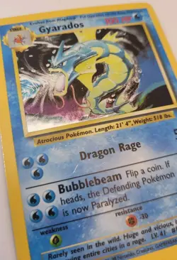 Gyarados 006/102 Pokemon Base Set Holo - Image 2