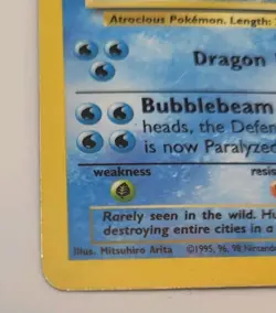 Gyarados 006/102 Pokemon Base Set Holo - Image 3