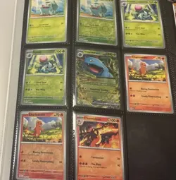 Pokemon 151 Partial Master Set Rare, Holo, Reverse Holo EX Full Art - Image 1