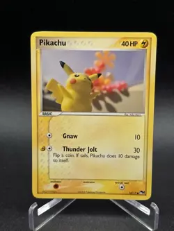 Pikachu 16/17 POP Series 2 Pokemon Card 2005 Yuka Morii NM Vintage See Photos - Image 1