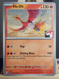 Ho-Oh 019/191 Sv08: Surging Sparks Regular Uncommon - Play Stamp! Pokemon TCG - Image 1
