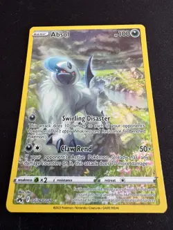 Absol Rare Holo Galarian Gallery - POKEMON CARD CROWN ZENITH - GG16/GG70 NM - Image 1