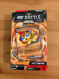 Pokemon TCG Victini EX Battle Dex 2024 New Sealed - Image 1