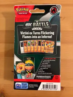 Pokemon TCG Victini EX Battle Dex 2024 New Sealed - Image 2