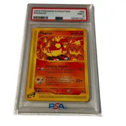 2002 PSA 9 Pokemon Expedition Magmar #86 Graded - Image 1